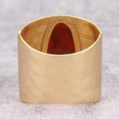 Bjesinmo Gold Cuff Bracelet for Women Silver Beaded Bracelets Open Bangle Stackable Stretch Bead Bracelet Boho Jewelry Gifts for Wife Couple thumbnail 5