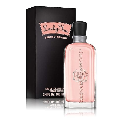 Lucky Brand Lucky You Perfume for Women, Eau De Toilette Day or Night Spray with Fresh Flower Citrus Scent, 3.4 fl oz - Image 1