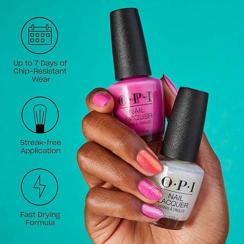OPI Nail Lacquer Nail Polish | Crème, Shimmer, and Glitter Chip Resistant Nail-Polish | Fast Drying, Streak Free Formula | The New OPIcons Collection | Spring 2026 thumbnail 3