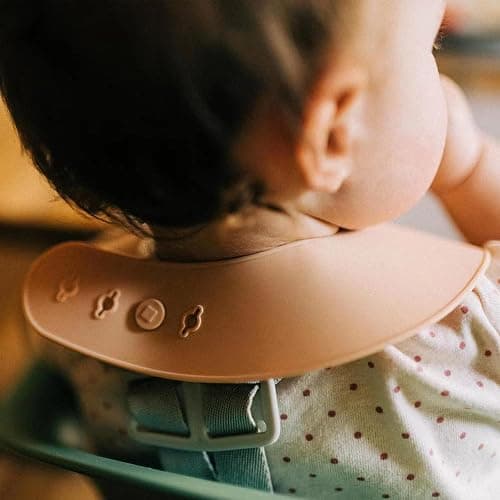 Moonkie Silicone Baby Bibs Set of 3, BPA Free Waterproof Baby Bibs for Eating, Adjustable Silicone Bibs for Babies 6-12 Months, Toddler Bibs with Pocket Food Catcher (Pink/Pastel Yellow/Soft Pink) thumbnail 7