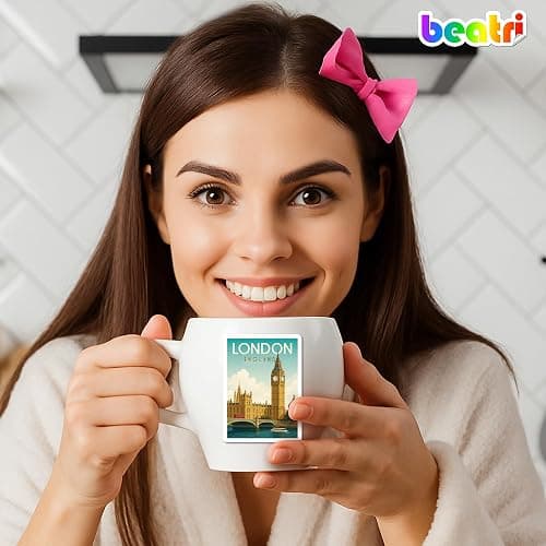 BEATRI World Travel Stickers 50Pcs Waterproof Vinyl Travel Map Stickers for Suitcase, Bicycle, Laptop, Water Bottle, Journaling & Travel Gear | Non-Repeating Decals, High-Definition Print thumbnail 7