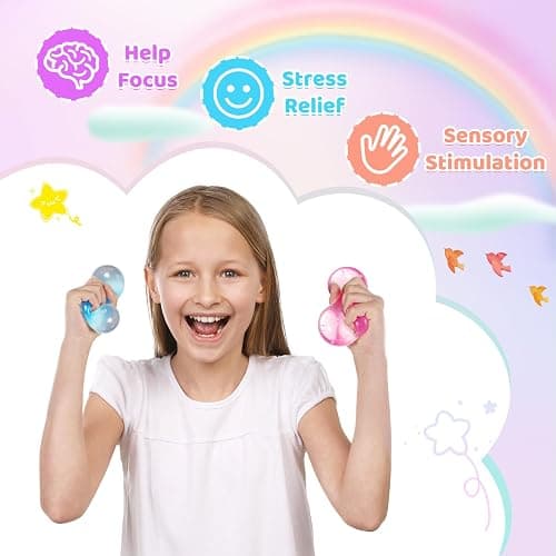 APLIST Squishy Fidget Toys Stress Cube, 4 Pack Solid Ice Cube High Density Malt Sugar Filled, Sensory Anxiety Relief Item for Kids Adults, Quiet Fidgets for Classroom, Calming Toys for ADHD thumbnail 4