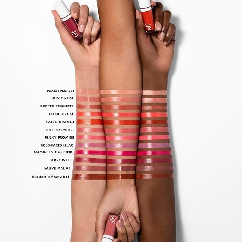 e.l.f. Camo Liquid Blush, Long-lasting Liquid Blush For High-pigment Color, Creates A Soft, Dewy Finish, Vegan & Cruelty-free, Dusty Rosé thumbnail 4