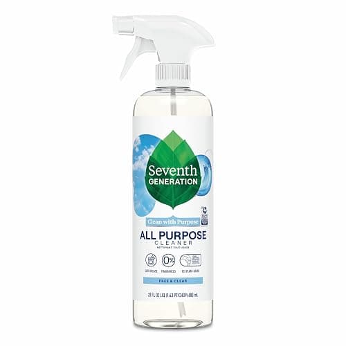 Seventh Generation All Purpose Cleaner, Free & Clear, Cuts Grease, 23 Fl Oz - Image 1