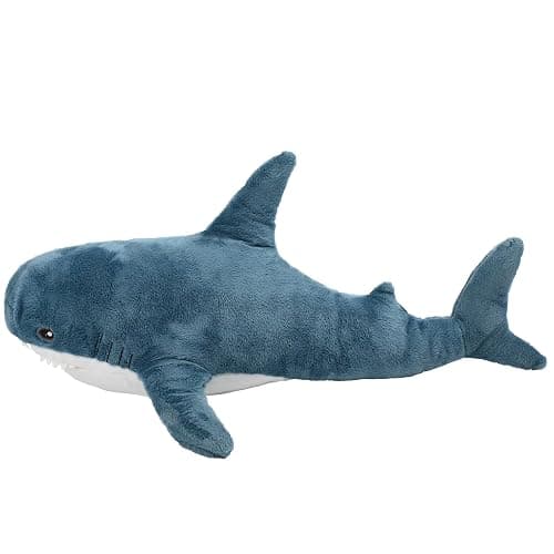 Djungelskog 100cm/39 inch Shark Plush, Giant Shark Stuffed Animal - Ideal Gift for Kid Boy,Girl&Girlfriend - Super Soft and Cuddly! (100cm/39.3inch) thumbnail 6