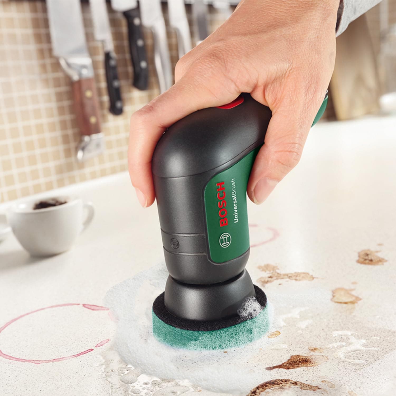 Bosch Home & Garden 3.6V Cordless Electric Power Cleaning Brush with 4 Cleaning Attachments & Micro USB Cable (UniversalBrush). Made in Europe thumbnail 8