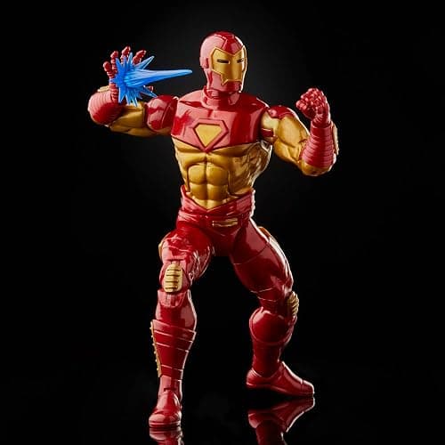 Marvel Hasbro Legends Series 6-inch Modular Iron Man Action Figure Toy, Includes 4 Accessories and 1 Build-A-Figure Part, Premium Design and Articulation thumbnail 4
