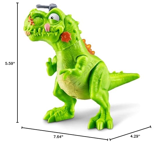 Smashers Mini Jurassic Light Up Dino Egg (T-Rex) by ZURU Collectible Egg, Volcano Slime, Fossil Toy, Dinosaur Toys, T-Rex Toy for Boys and Kids thumbnail 3