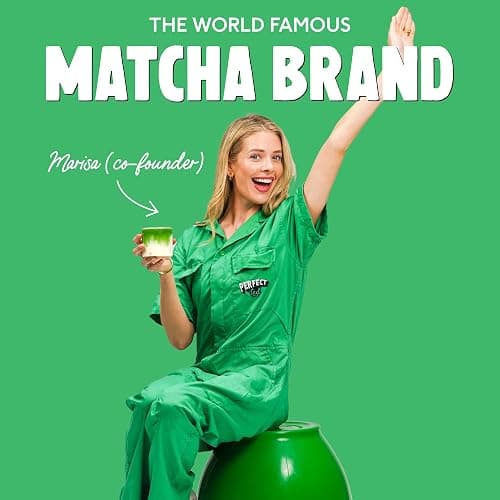 Perfect Ted Matcha Powder | Organic 30g | Ceremonial Grade Japanese Matcha Tea Powder | Matcha Fuel | (30 Servings) (30g) thumbnail 8