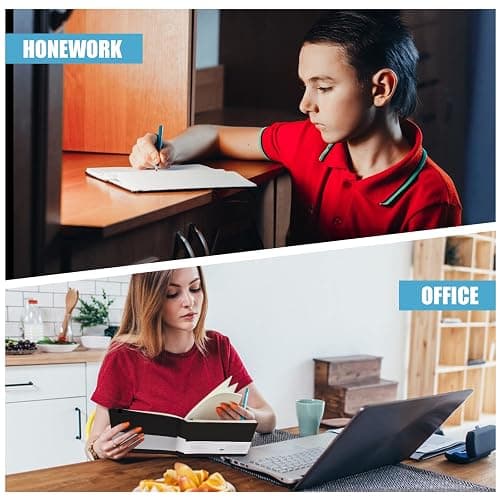 EMOMAS Lined Journal Notebook – Hardcover Notebook for Men & Women – Journals for Writing, Work, School, Home & Daily Notes, 160 Pages – Medium A5, 5.7"x8", 100 gsm Thick Paper (Black)​ thumbnail 7