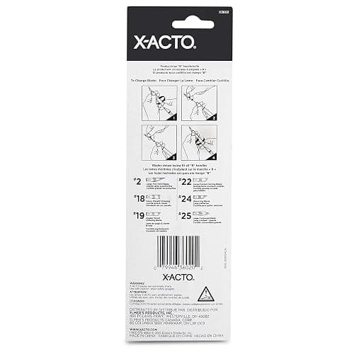X-ACTO #2 Knife with Safety Cap, Sharp, Durable, Precision Knife, 1 Count - for Medium Cutting and Trimming thumbnail 5