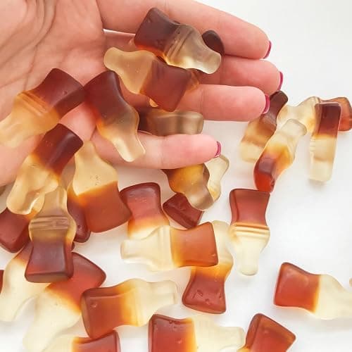 Happy Cola Gummy Candy 2 Pound Bag – Bulk Chewy Cola-Flavored Gummy Bottles Candies for Parties, Candy Buffets, Snacks, and Treats thumbnail 4