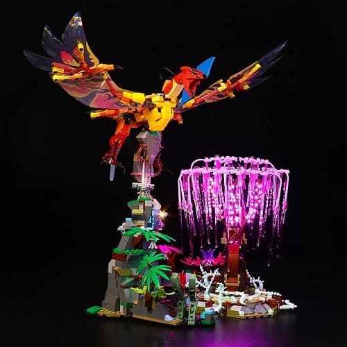VONADO LED Light Kit Compatible with LEGO Avatar Toruk Makto & Tree of Souls 75574 - DIY Lighting - Music Version - Image 1