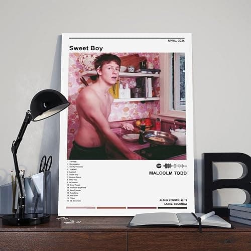TMQMJSIUK Malcolm Todd Sweet Boy 5 Canvas Poster Wall Decorative Art Painting Living Room Bedroom Decoration Gift Unframe-style12 L X 18" W thumbnail 8