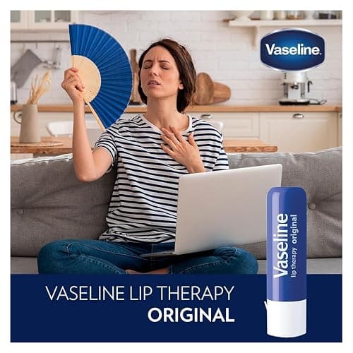Vaseline Lip Therapy Original 8-Pack – Lip Moisturizer for Dry, Cracked Lips, 0.16 Oz Ea thumbnail 5