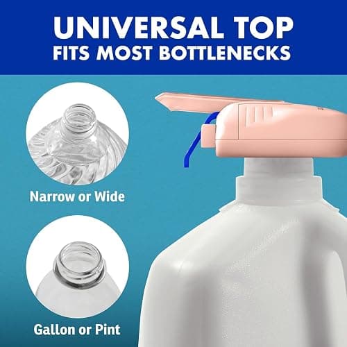 The Magic Tap Automatic Drink Dispenser - Hands-Free Beverage Dispenser for Fridge - Perfect for Milk, Juice - Gifts for Women & Men (3, Peach) thumbnail 5