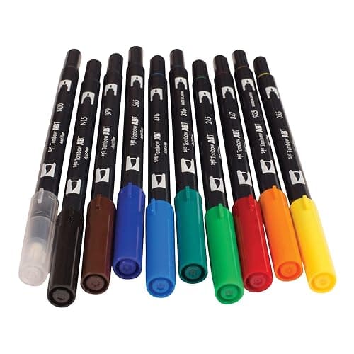 Tombow ABT Dual Brush Pen Set of 10, Primary thumbnail 5