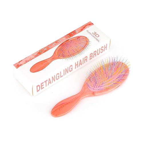 BLUSHMARKS Detangling Wet Hair Brush for Curly or Straight Hair, Cushion Detangler Hairbrush with Double-Layered Ultra and Soft-Nylon Bristles for Wet or Dry Hair, Gift for Women Girls Kids thumbnail 9