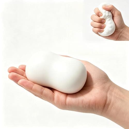 Crunchy Soap Squishy, Bead‑Filled ASMR Squishy Toy, Soft Slow Rising Squeeze Fidget Toy for Stress Relief, Sensory Desk Toy Gift for Adults Teens (Soap) - Image 1
