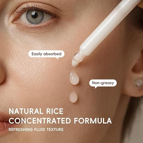 Rice Skincare Set for Teen Girl Gifts Birthday - Skin Care for Teens 10-12 - Hydrating Skin Care Routine Kit for Women - Gifts Birthday Facial Kit for Women - Skin Care Set with Cleanser,Serum thumbnail 5