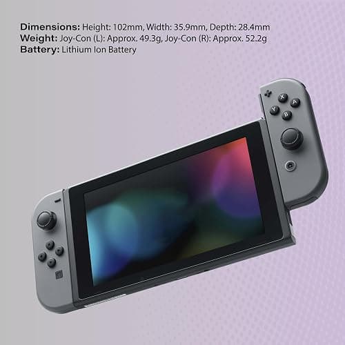 Nintendo Switch with Black and Gray Joy-Con with Dock, High Speed HDMI Cable (Renewed) thumbnail 5