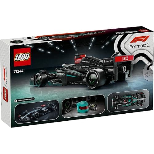 LEGO Speed Champions Mercedes-AMG F1 W15 Rennauto - Spielzeug mit Formel 1 Minifigur - Modell Auto zum Sammeln und Bauen - Geschenk für Jungen & Mädchen ab 10 Jahren oder Erwachsene Fans 77244 - Mercedes-AMG F1 W15 Race Car 77244 thumbnail 11