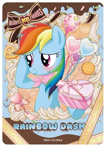 KAYOU My Little Pony Friendship Eternal Cards, Rainbow Edition English Series 1, Display Box, 20 Packs, 146 Cards, 10 Rarity Levels thumbnail 5