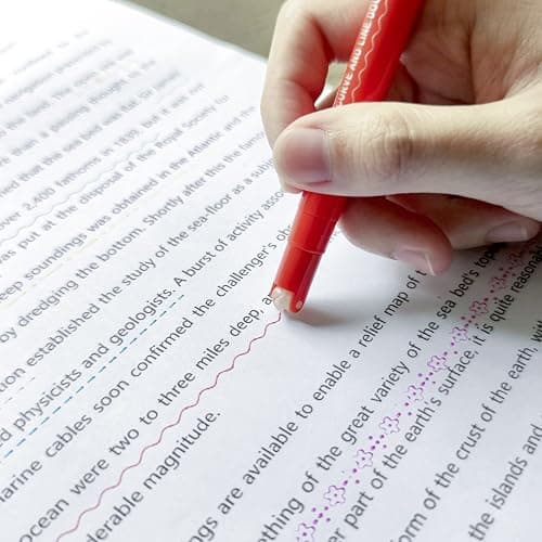 AECHY 8PCS Curve Highlighter Pen for Note Taking, Dual Tip Pens with 8 Different Curve Shapes & 8 Colors Fine Lines, Colored Curve Pens Set for Kids Journaling Back to School Supplies thumbnail 4
