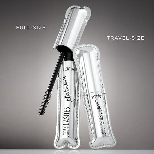tarte lights, camera, lashes platinum volumizing mascara – Black Tinted Peptide Lash Serum mascara for Volume & Length, Smudge-Proof, Flake-Free, Vegan & Cruelty Free thumbnail 11