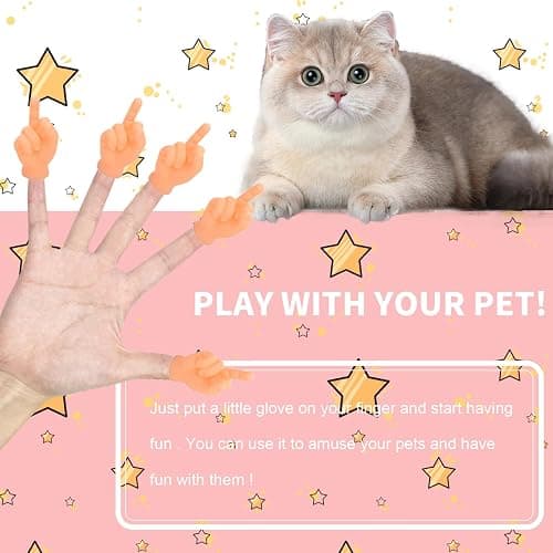 30 PCS Tiny Middle Finger Puppet, Miniature Small Hands, Mini Finger Hands Funny Hand Puppet for Game, Fun and Realistic Design Party Favors for Adults Kids thumbnail 4
