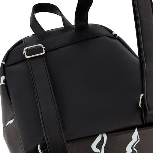 Concept One Invader Zim Mini Backpack, GIR and Pig Small Travel Bag for Men and Women, Adjustable Shoulder Straps, Black, 10 Inch thumbnail 6