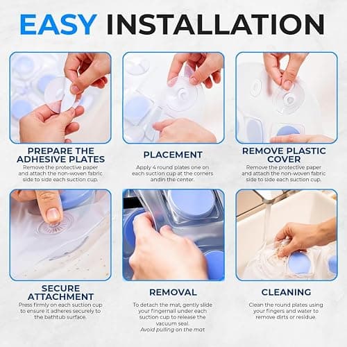 SereneLife Bubble Bath Mat, Bathtub Mat with Air Massage and Remote Control, Waterproof, Non-Slip, Adjustable Bubble Intensity, Aroma Diffuser, 47x14.2 Inch Full Body Spa Massager thumbnail 5