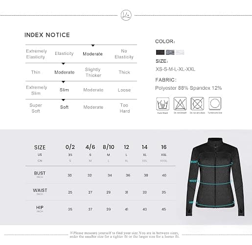QUEENIEKE Womens Running Jackets Athletic Workout Scrub Jacket Track Full Zip Up Gym for Women Yoga Top thumbnail 6