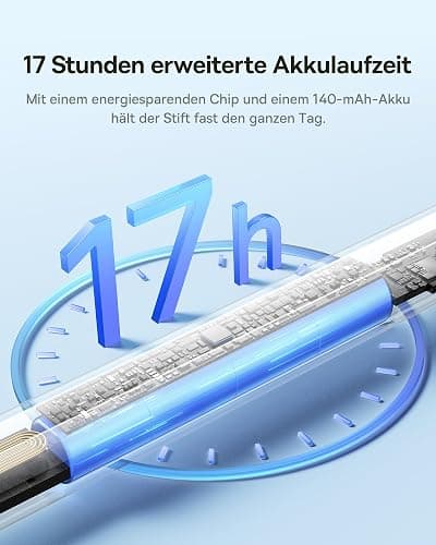 Baseus iPad Stift mit Magnetische Kabelloser Ladefunktion, 17H Akkulaufzeit, Palm Rejection, Stylus Pencil für iPad Pro 12,9'' 3-6 Gen. /11'' 1-4 Gen. /i Pad Air 4 5/ Mini 6 thumbnail 4