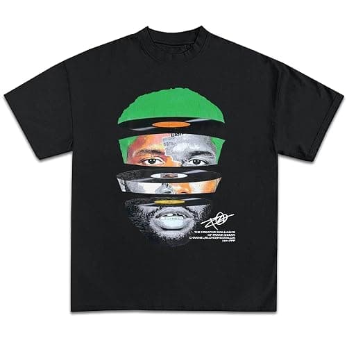 Guzado Rapper Graphic T-Shirt Rap Tee Concert Merch Album Cover Shirt for Men Women - Style 4 - Cotton thumbnail 2