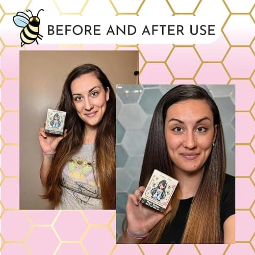 Jumybee Japanese BTX Hair Mask for Damaged Hair B-TOX – Collagen & Keratin Treatment with Beeswax & Seaweed, Anti-Frizz, Protein Repair, Formaldehyde-Free, 8.8 oz thumbnail 8