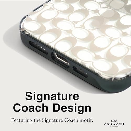 Coach iPhone 15 Pro Max Case, Compatible with MagSafe - Signature Ombre Deep Forest thumbnail 4