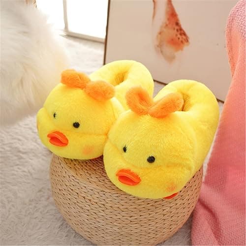 Cute Pig Cartoon Animal Home Furry Slippers - Women's Warm Winter Slippers thumbnail 2