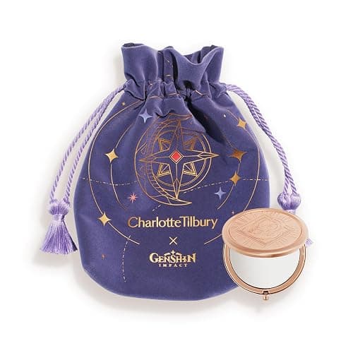 Charlotte Tilbury x Genshin Impact Starfell Treasure - Travel Size Skincare Kit - Magic Water Cream, Crystal Elixir, Setting Spray, Compact Mirror & Genshin Accessories - Pouch Included (6 Count) thumbnail 8