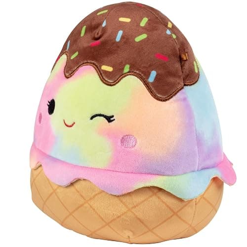Squishmallows Original 8-Inch Glady The Ice Cream - Official Jazwares Plush - Collectible Soft & Squishy Food Stuffed Animal Toy - Add to Your Squad - Gift for Kids, Girls & Boys thumbnail 3