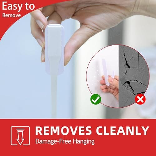 Sinfuo Double Sided Foam Tape Heavy Duty, Removable Damage Free Adhesive Tape, Residue Free Tape Picture Hanging Adhesive Strips Suitable for Indoor and Outdoor Installation Home Office(1.57" x 22Ft) - 1.57in x 22ft thumbnail 3