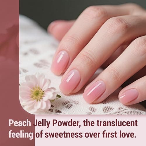 JODSONE 12PCS Gel Nail Polish Set 10 Translucent Jelly Colors Natural, Elegant & Long Lasting For Home & Salon Use thumbnail 3