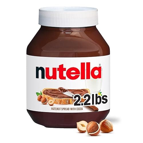 Nutella Hazelnut Spread With Cocoa For Breakfast, 35.3 Oz Jar - 35.3 Ounce (Pack of 1)