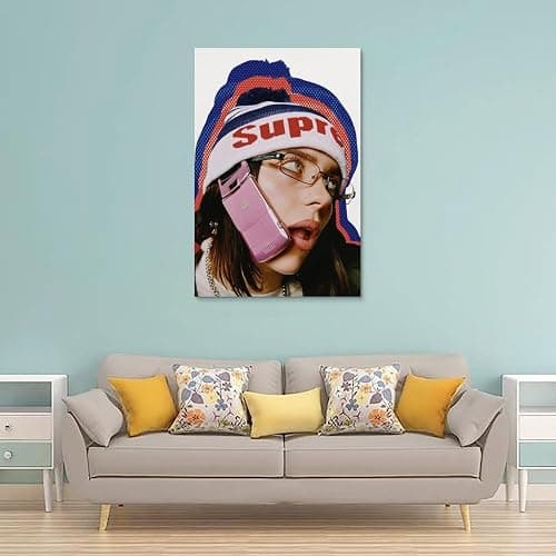 WEIJUNMAOYI Wall Art Canvas Posters Room Decorative Aesthetic Poster Print Decor Posters 12x18inch(30x45cm) Unframe-style thumbnail 2