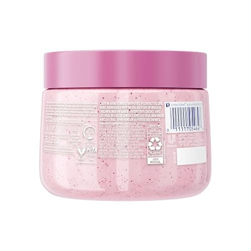 Dove pH Balanced Body Scrub, with Naturally-Derived and Sulfate-Free Cleansers, Himalayan Salt & Rose Oil, 425 g thumbnail 3
