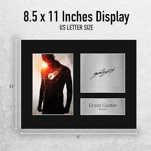 HWC Trading Grant Gustin Flash Gifts USL Printed Signed Autograph Picture for TV Show Fans - US Letter Size thumbnail 2