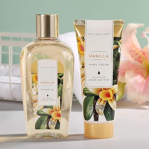 Spa Luxetique Bath Sets for Women Gifts 15pcs Spa Gift Set, Vanilla Spa Set with Bubble Bath, Body Scrub, Pamper Gifts for Women, Mothers Day Gifts, Birthday Gift Sets, Christmas Gifts for Her thumbnail 3