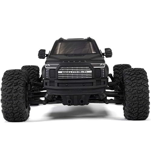 ARRMA 1/10 Big Rock 4X4 223S BLX BRUSHLESS Street Truck RTR with DSC, (Black), ARA4312V4T1 - Black thumbnail 8
