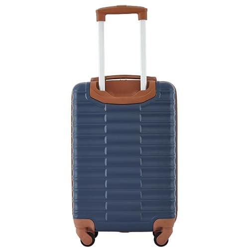 Wrangler 22" Outrider Hardside Carry-On Luggage, Vintage Indigo thumbnail 2