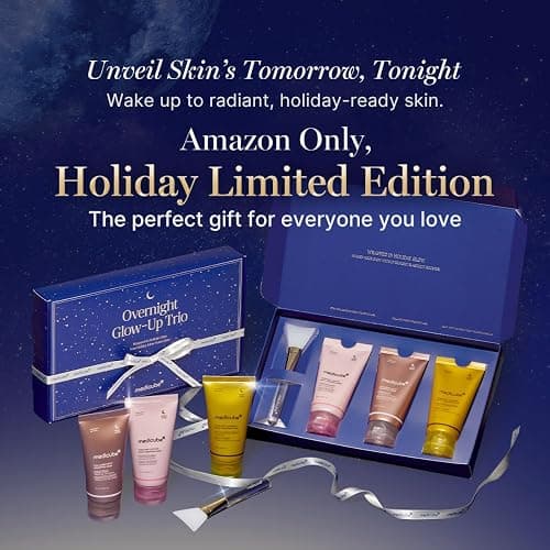medicube Overnight Glow-Up Trio | Amazon Exclusive Holiday Overnight Wrapping Peel Off Mask | Collagen, Turmeric & PDRN | Perfect for Holiday Gifting & Self-Care | Korean Skincare for Women & Men thumbnail 3